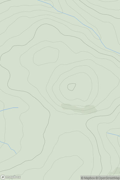 Thumbnail image for Cnoc Donn [Knapdale and Kintyre] [NR750375] showing contour plot for surrounding peak